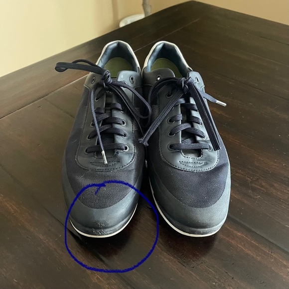 Hugo Boss Men's Saturn Low Profile Mesh Sneaker - Picture 13 of 16